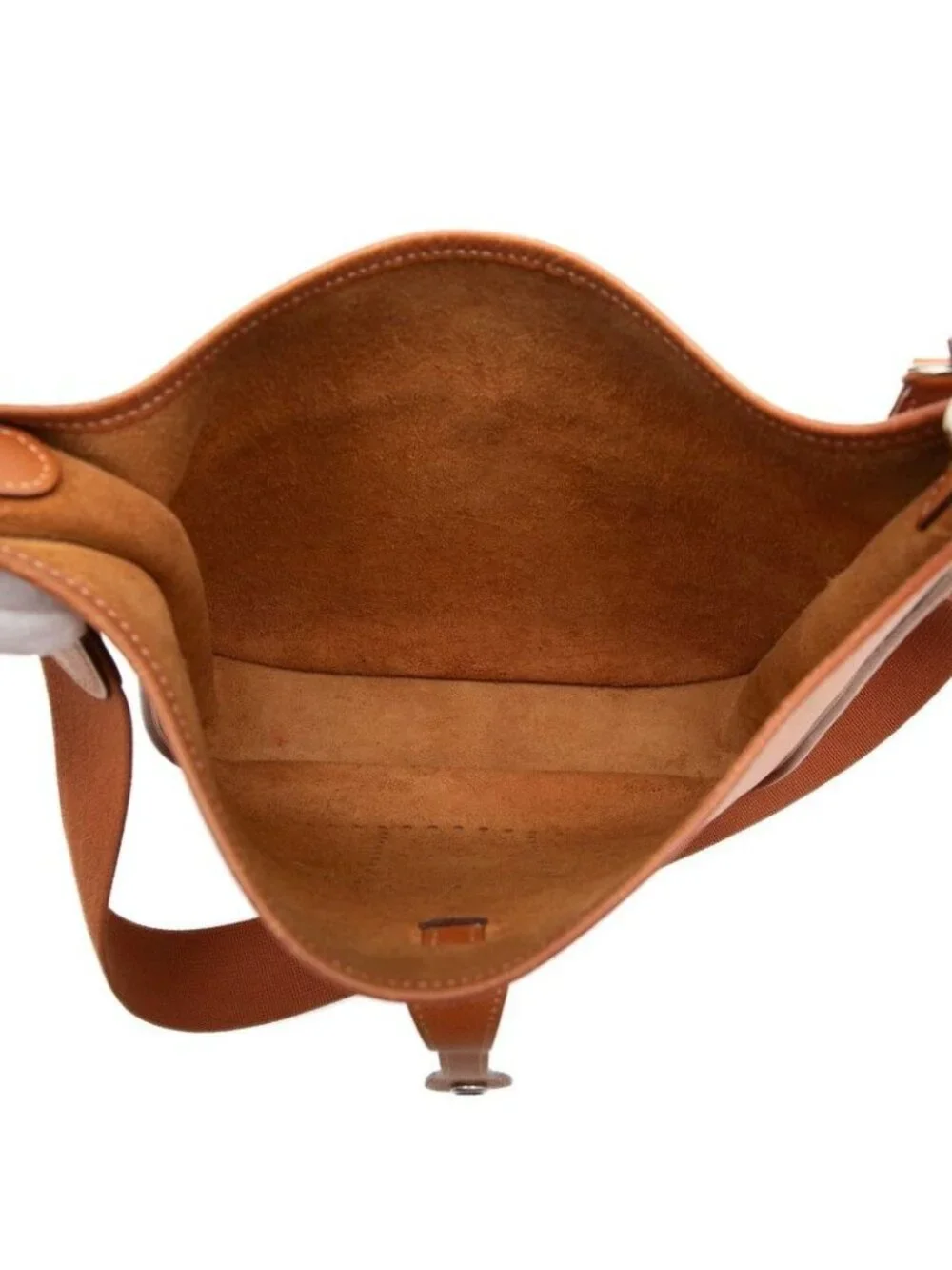 Hermes Evelyne 2 PM Crossbody Shoulder Bag Brown Taurillon Clemence